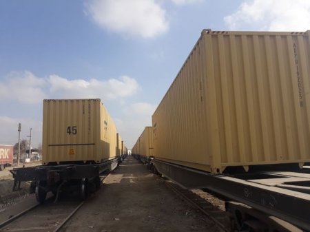 BTQ ilə Mərkəzi Asiyadan Türkiyəyə konteynerlə yükdaşımalar artıb